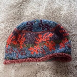Little Journeys Multicolor Knit Beanie Cap